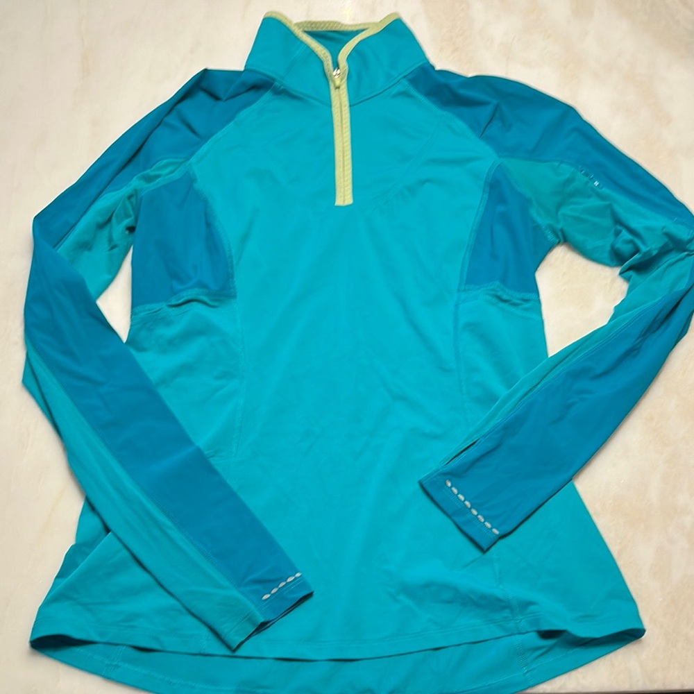 Women's Teal lululemon Long Sleeve Athletic Top